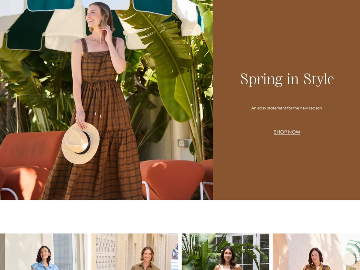 Maye the Label Shopify storefront